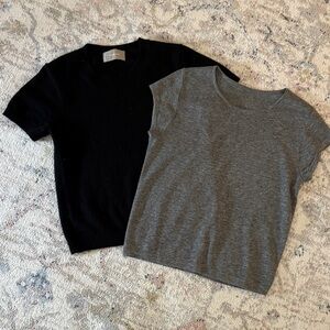 Everlane cashmere tee S